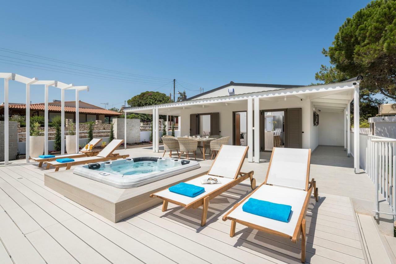 Sea View White Villa Stavrós 외부 사진